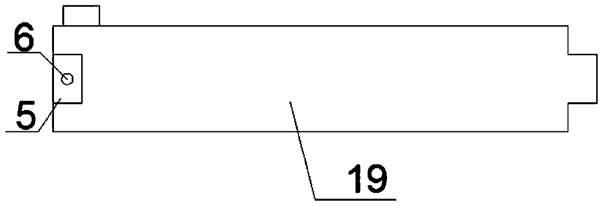 Aluminum template with high use efficiency and relatively material saving