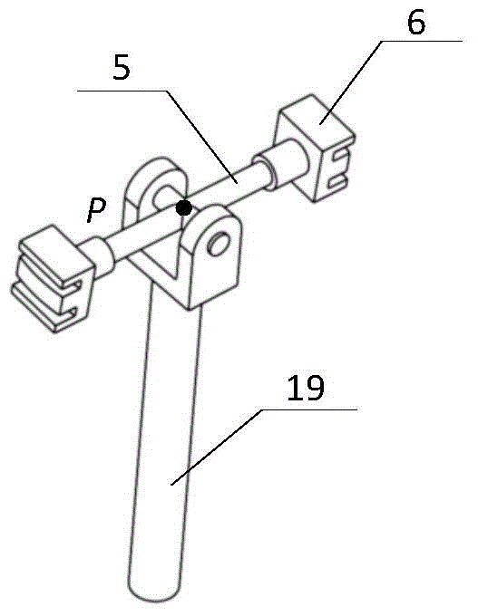 Novel dual annular guide rail double rotation parallel mechanism