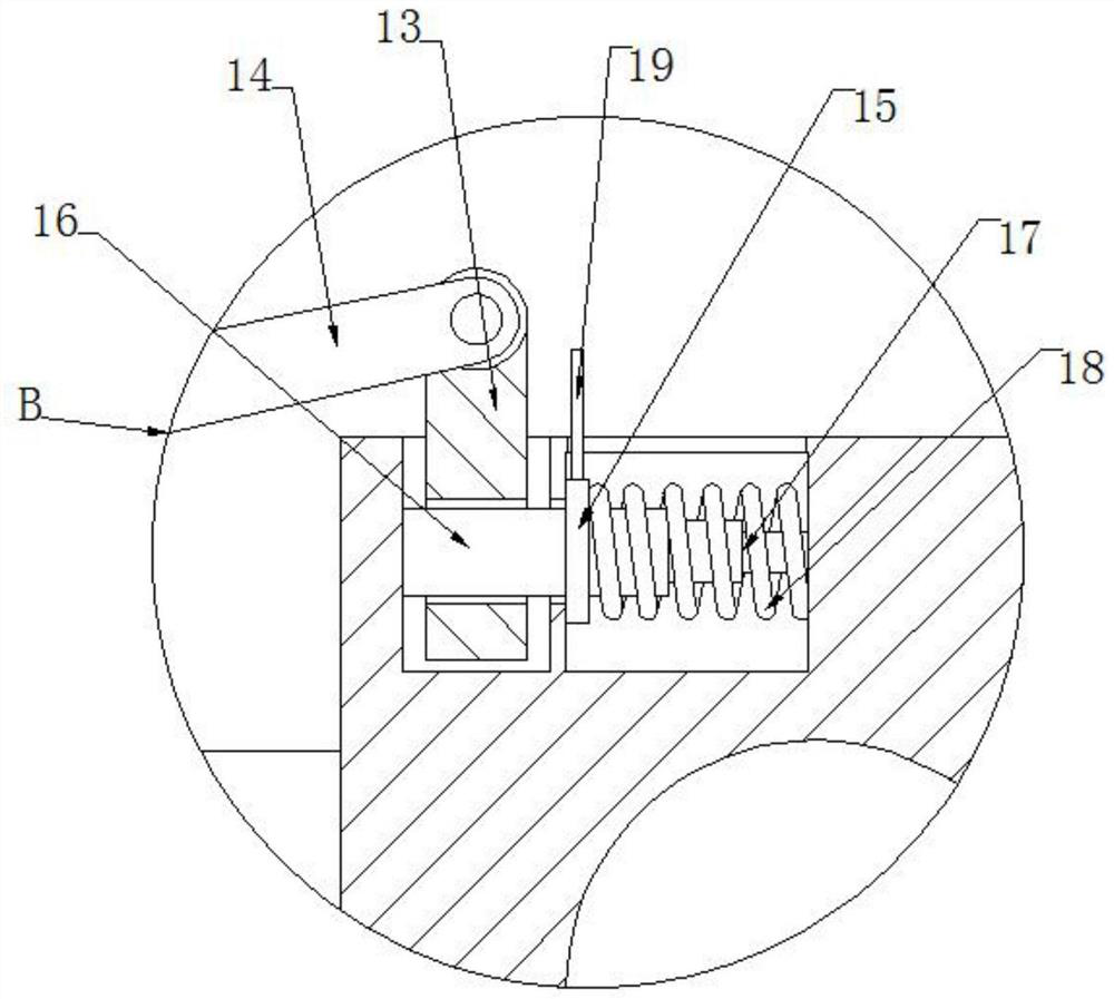 Auxiliary line drawing device for water pipe and circuit installation