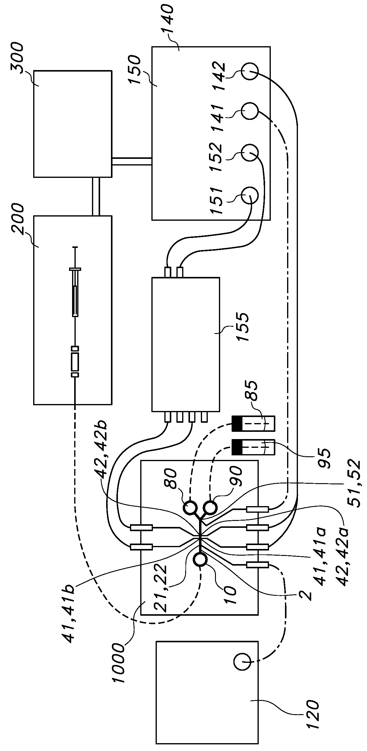 Microfluidic device for selection of semen