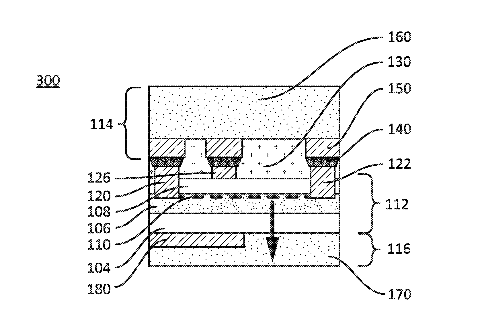 GaN SEMICONDUCTOR DEVICE STRUCTURE AND METHOD OF FABRICATION BY SUBSTRATE REPLACEMENT