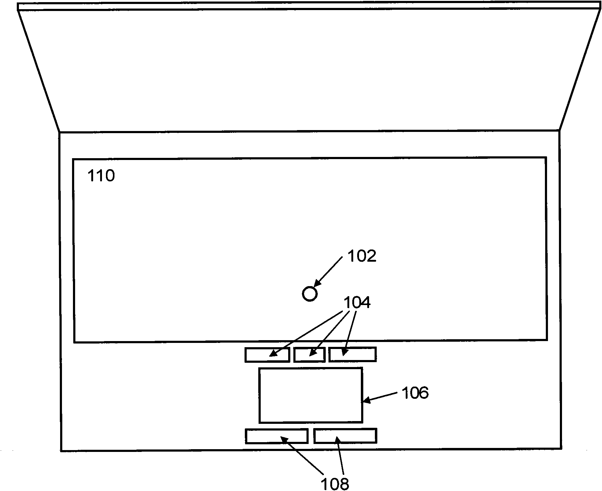 Track equipment and input method thereof