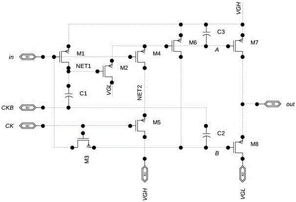 Shifting register and light-emitting control circuit