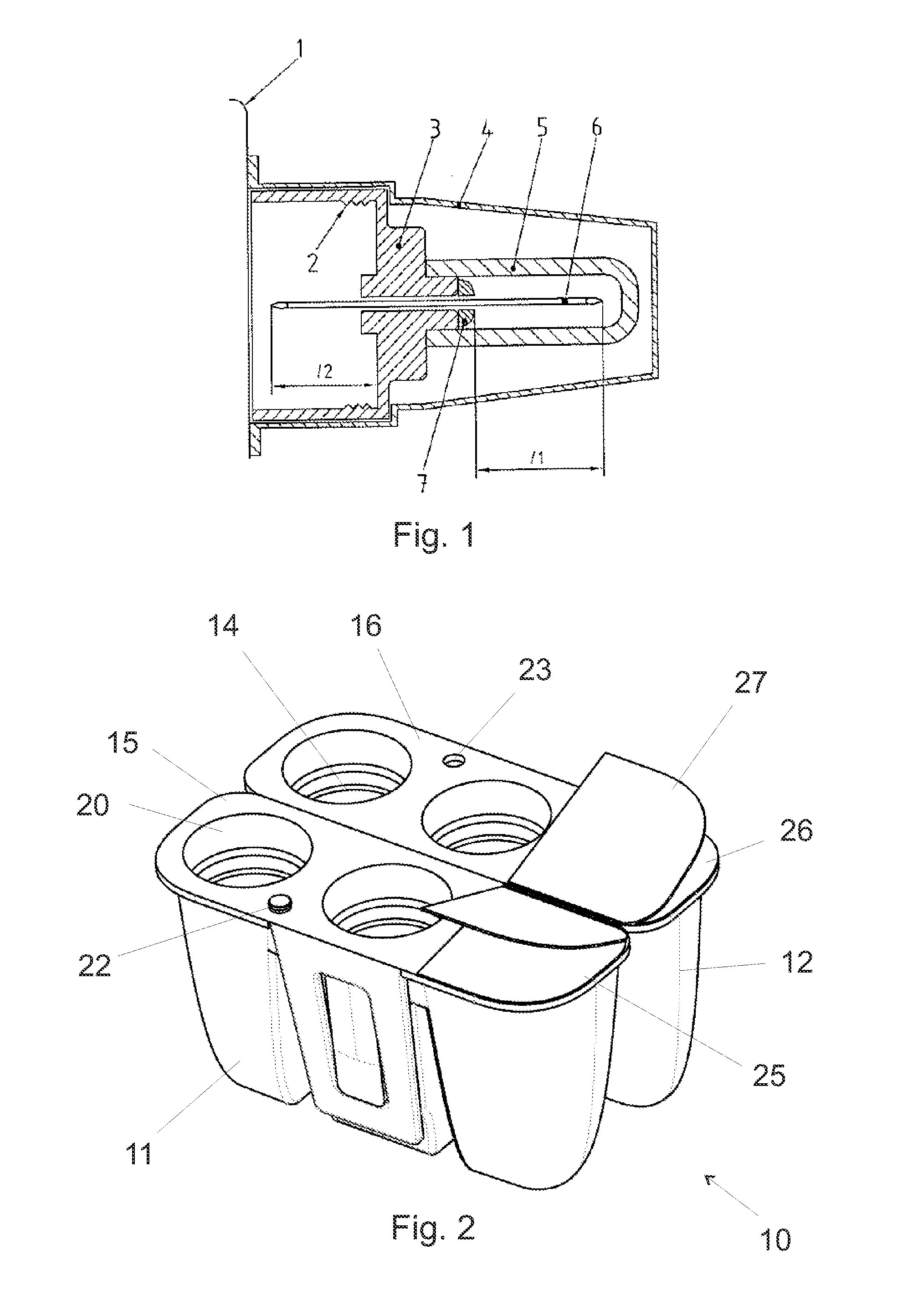 Two-Part Hinged Needle Magazine