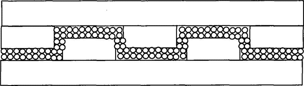 Shale gas reservoir complex fracture conductivity simulation experiment method