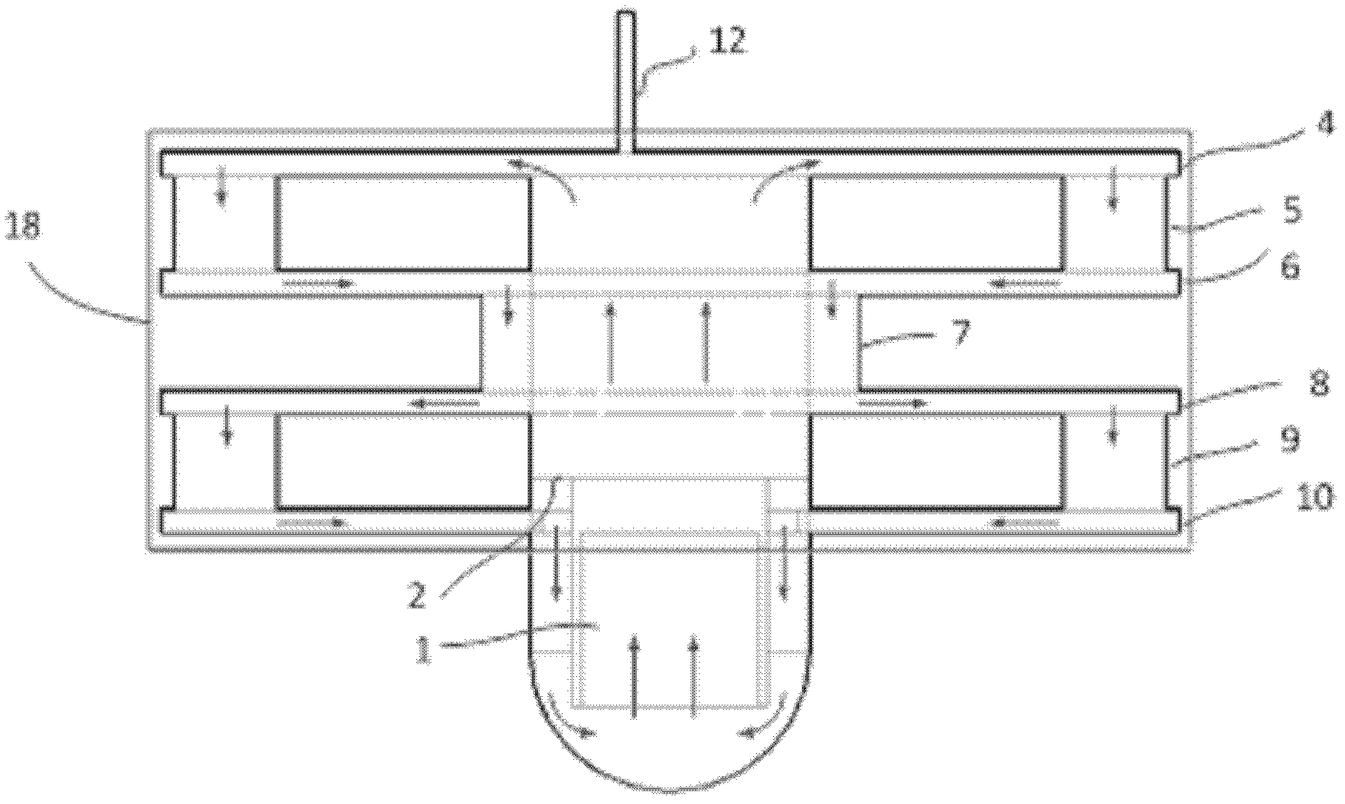 Fast neutron reactor and alkali metal thermoelectric converter integrated device for exoplanet