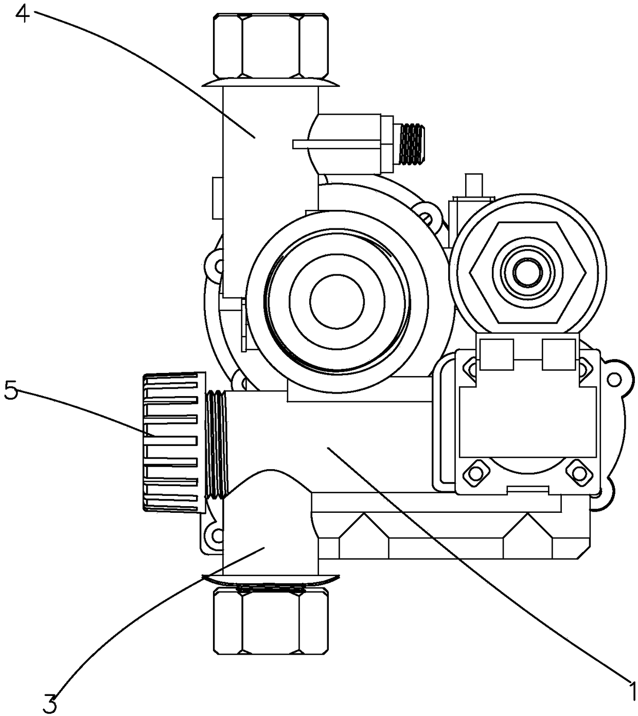 Automatic adjusting pressure reducer