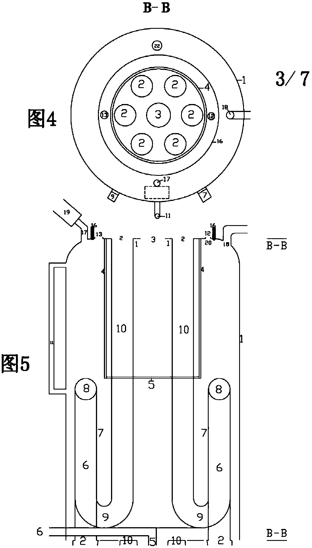 Environmental protection, energy saving and high efficiency gasification boiler