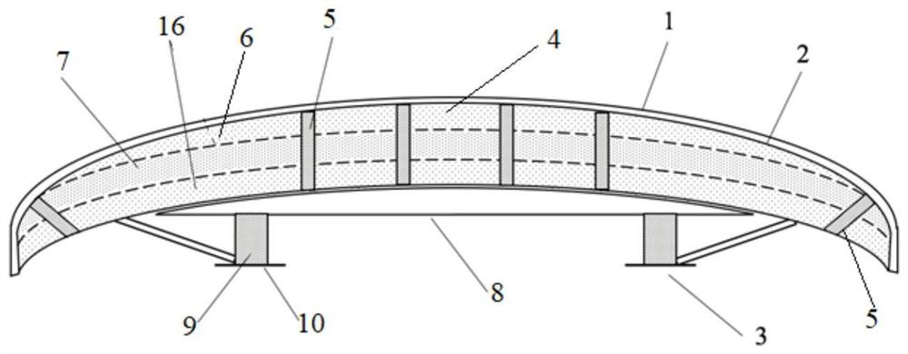 Automobile bumper using gradient foamed aluminum