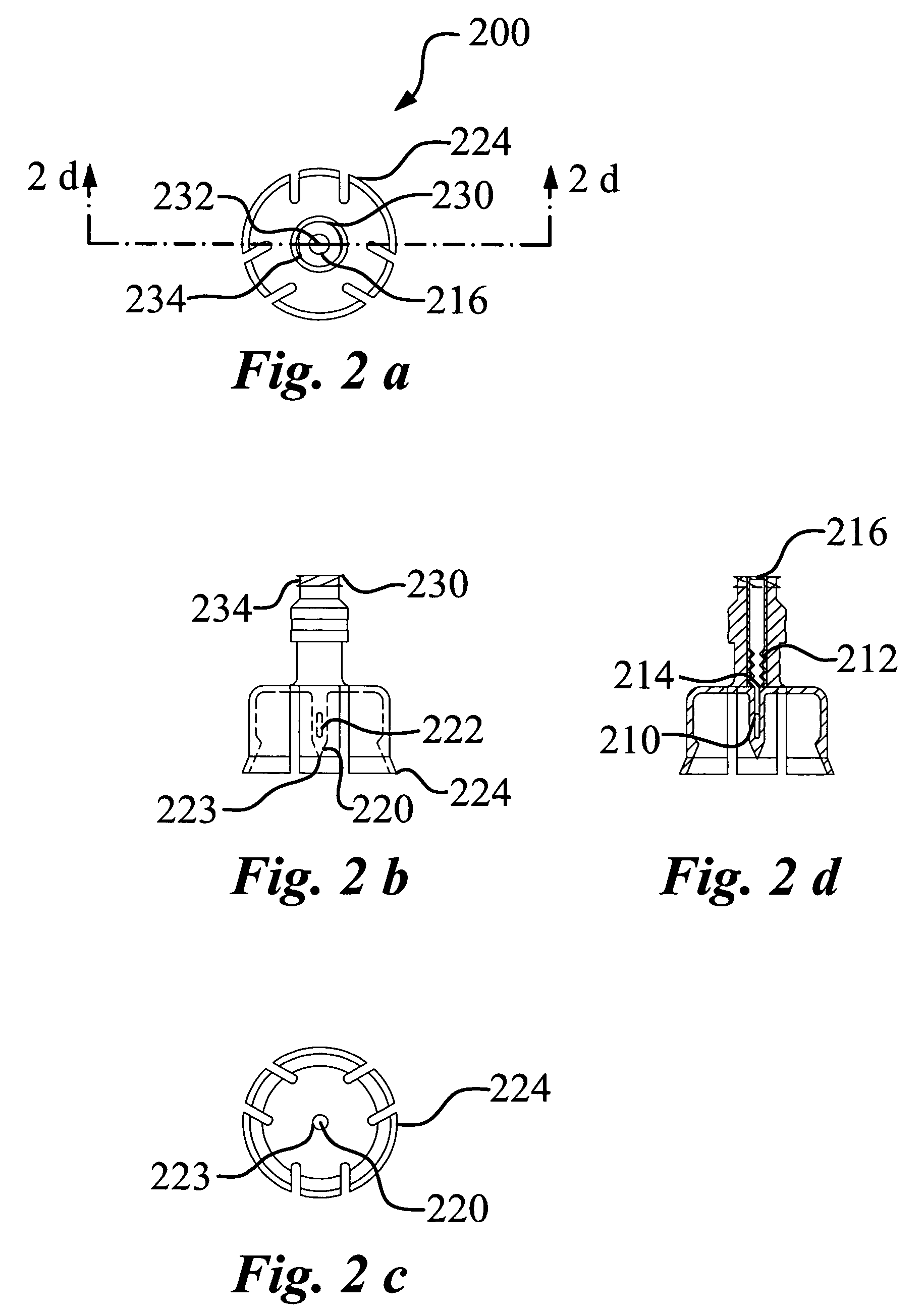 Method and apparatus for the handling of a radiopharmaceutical fluid