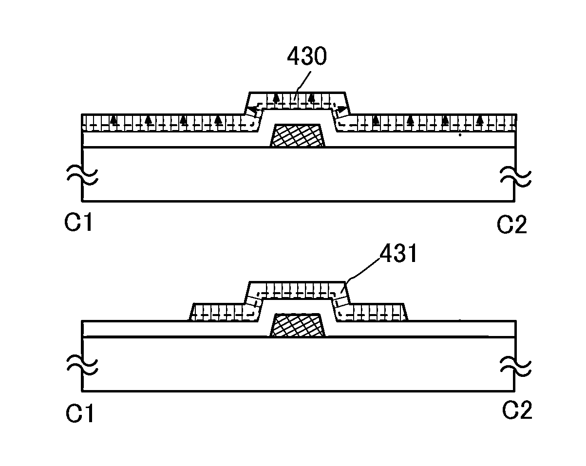 Stacked oxide material, semiconductor device, and method for manufacturing the semiconductor device