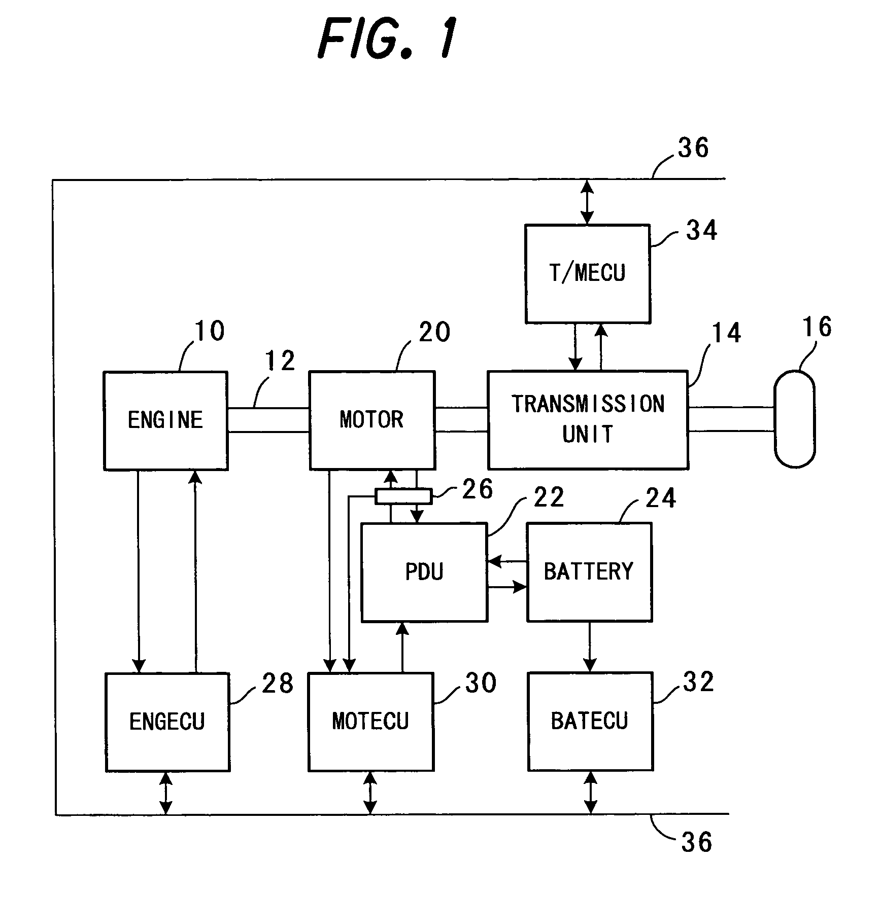 Power drive unit