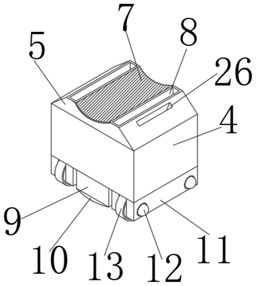 Energy-saving high-efficiency single-phase shaded pole asynchronous motor for industrial warm air