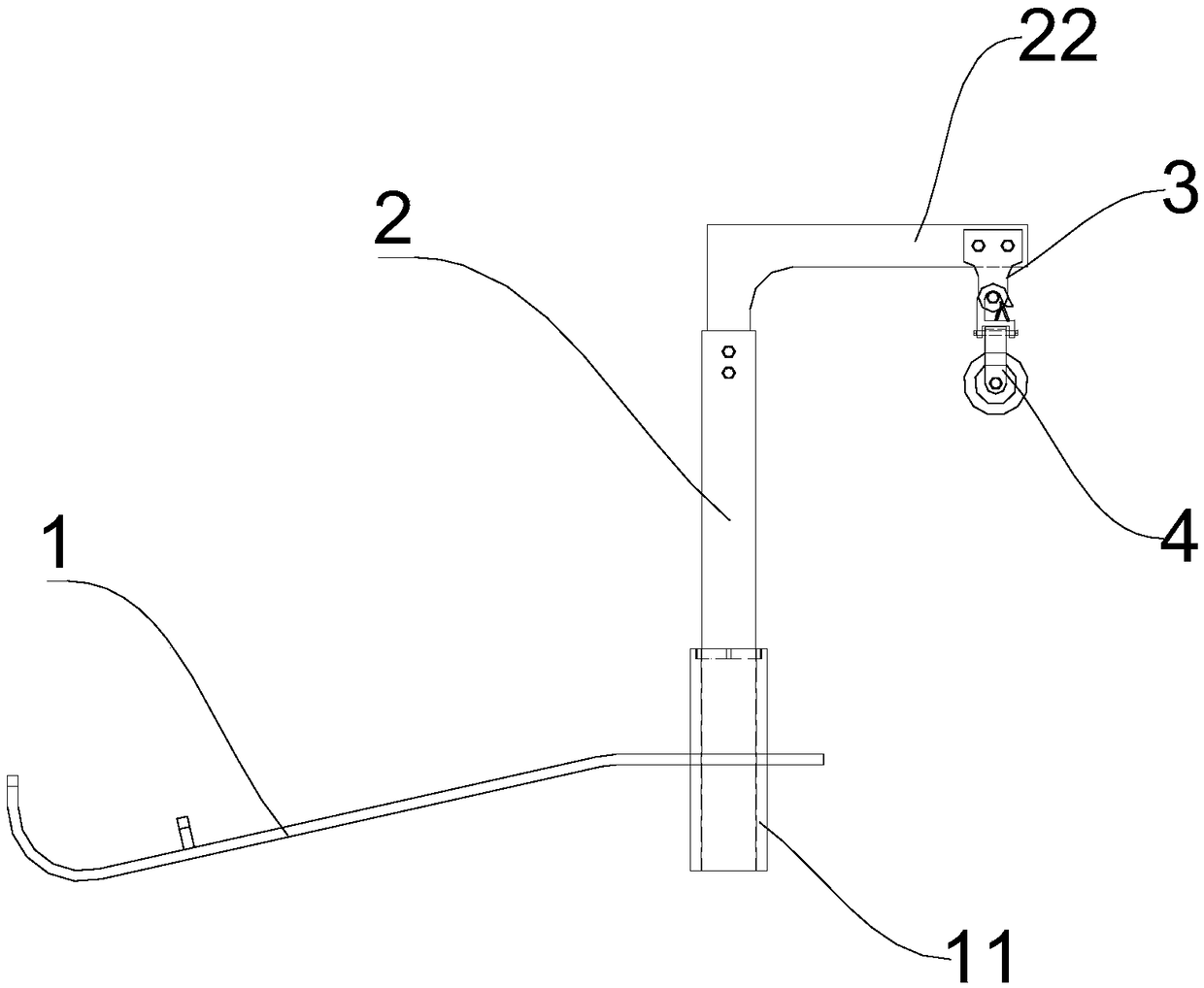 A special insulating hanger for equipotential replacement tensile monolithic insulator