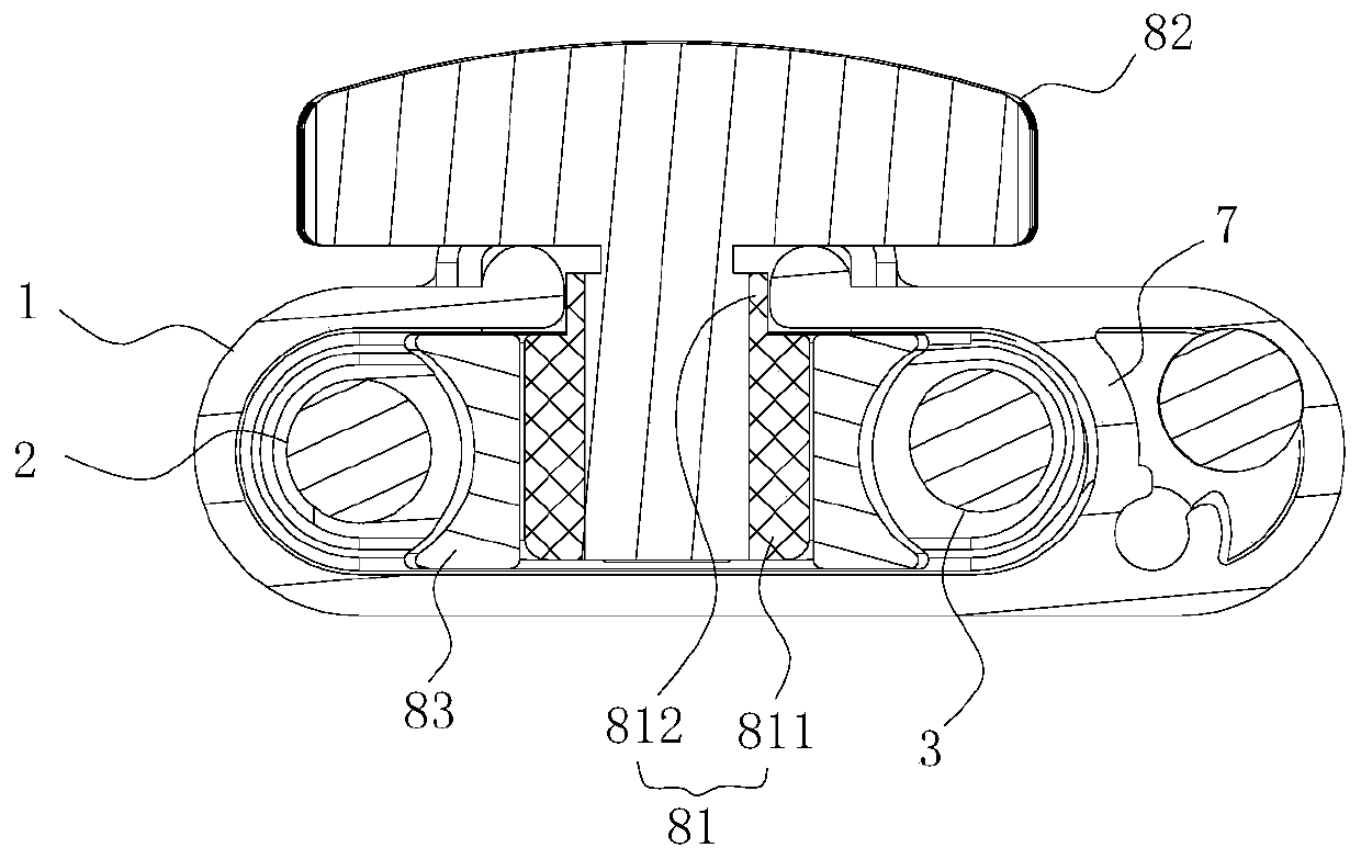 Telescopic type wire arranging device