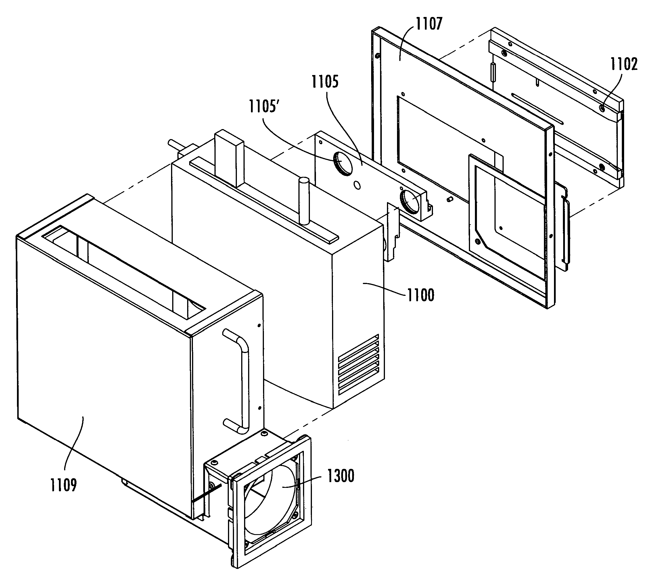 Imager and method for consistent repeatable alignment in a solid imaging apparatus