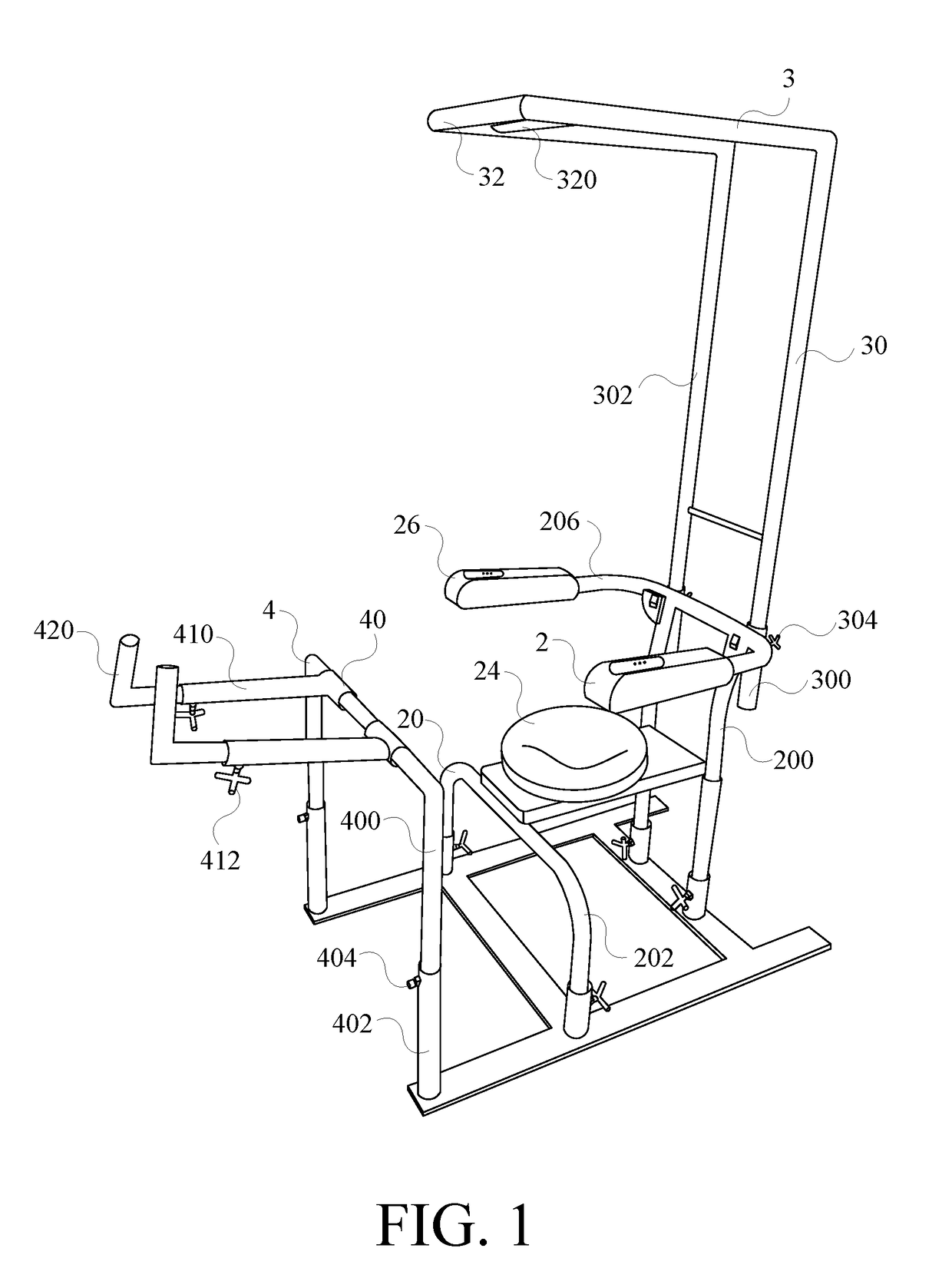 Active and passive exercise training equipment