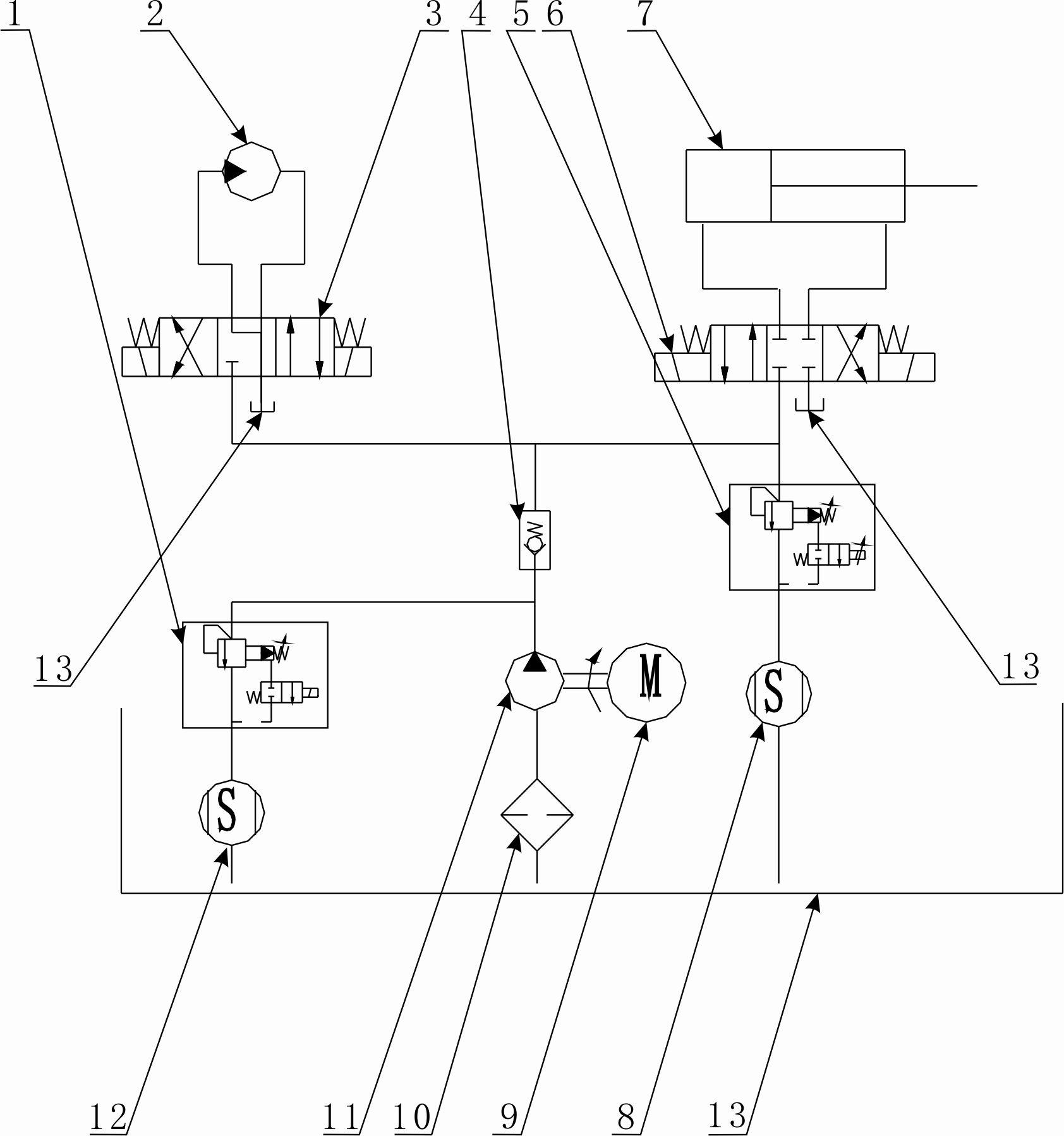 Energy-saving control system of injection molding machine and operating mode of energy-saving control system