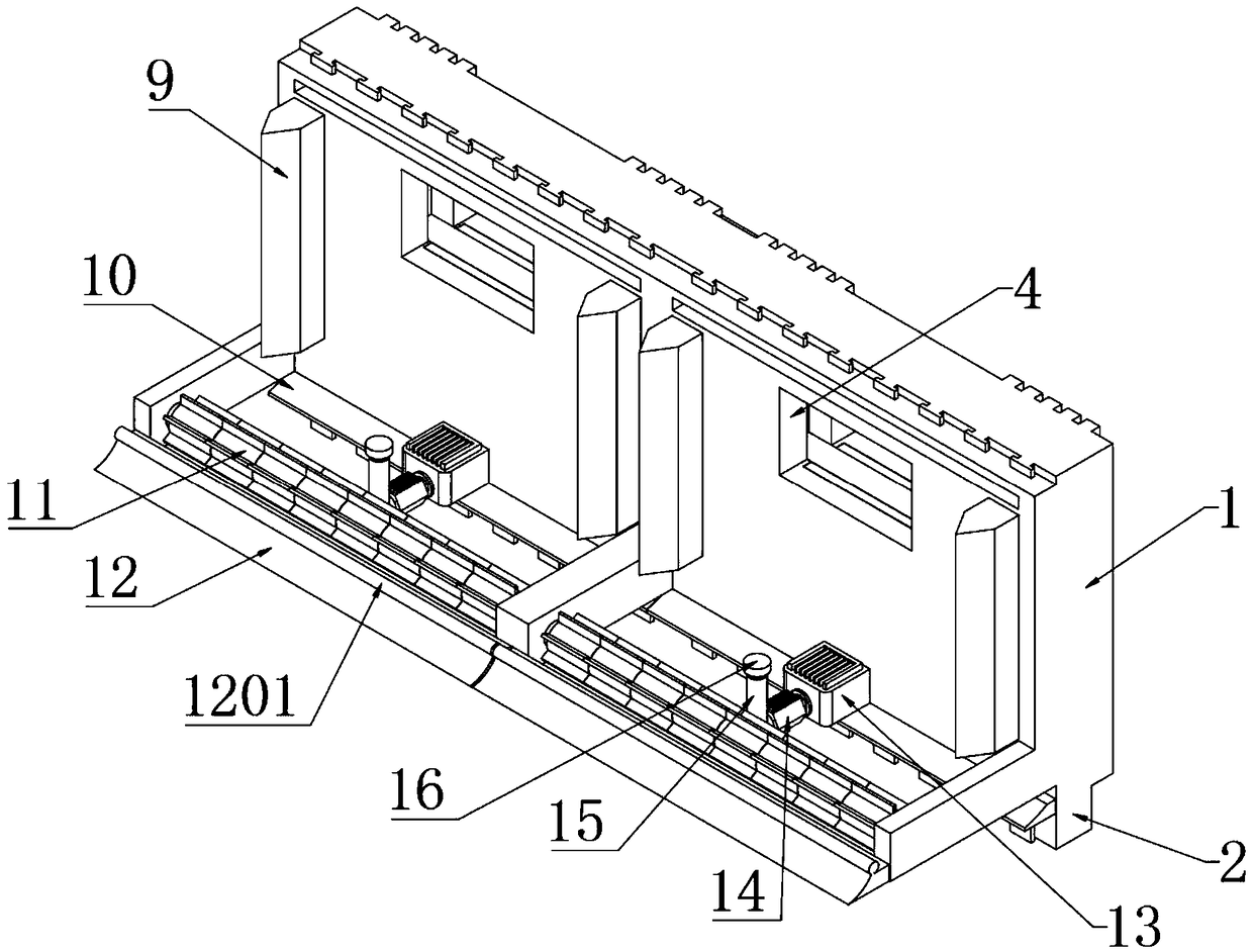 Steel dam structure for water environment treatment