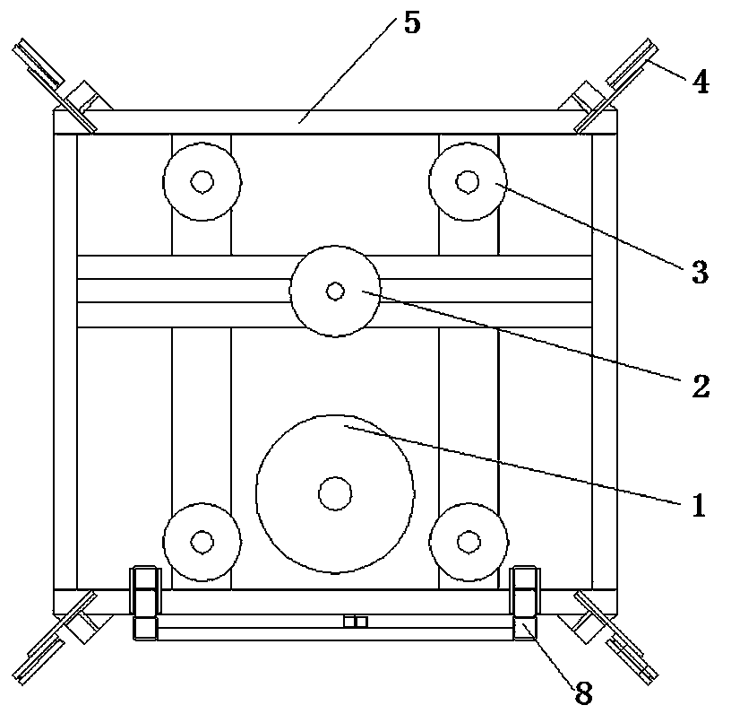 Stone roadway mining method and device and stone back cutting device for stone roadway mining