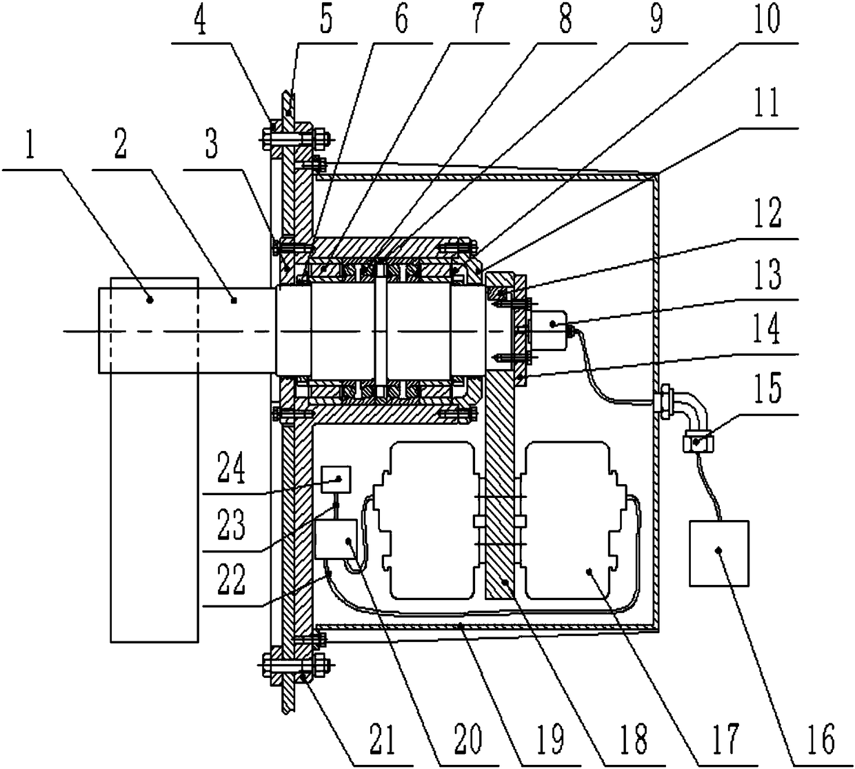 Real-time fixed-position material level detection system