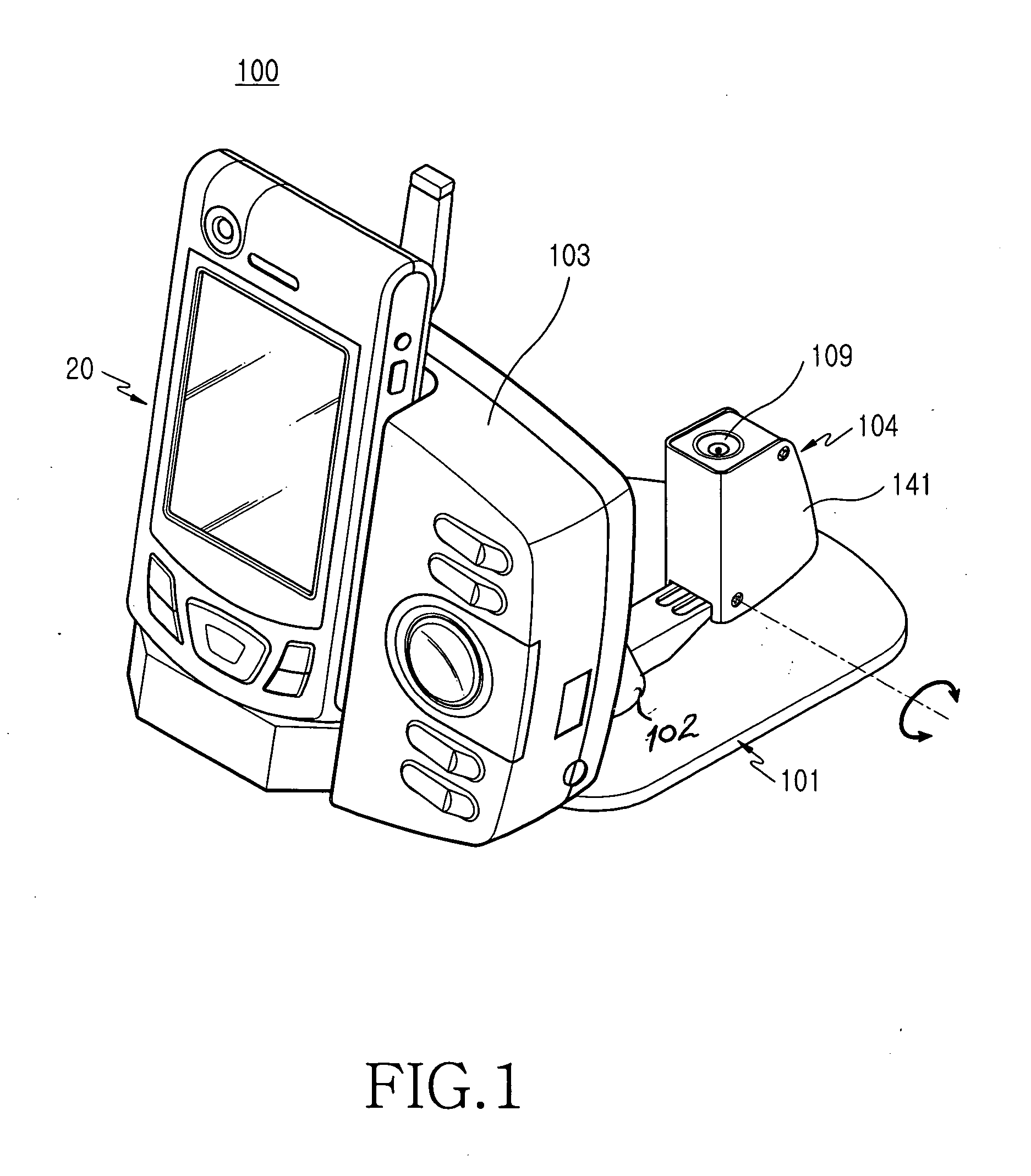 Cradle for on-vehicle navigation system