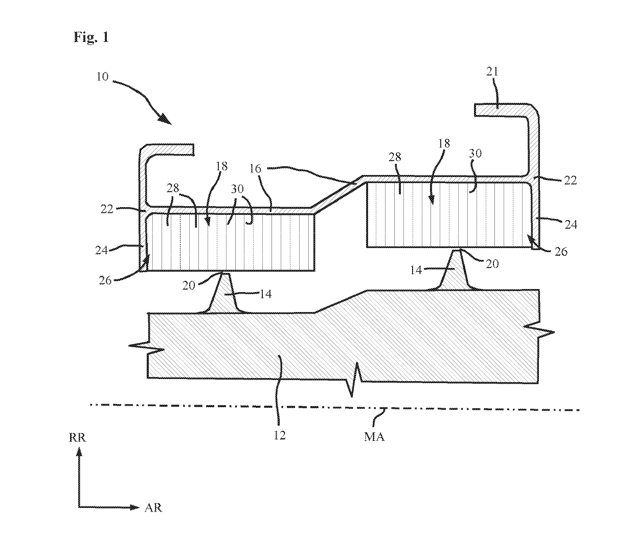 Seal carrier for a turbomachine, in particular a gas turbine