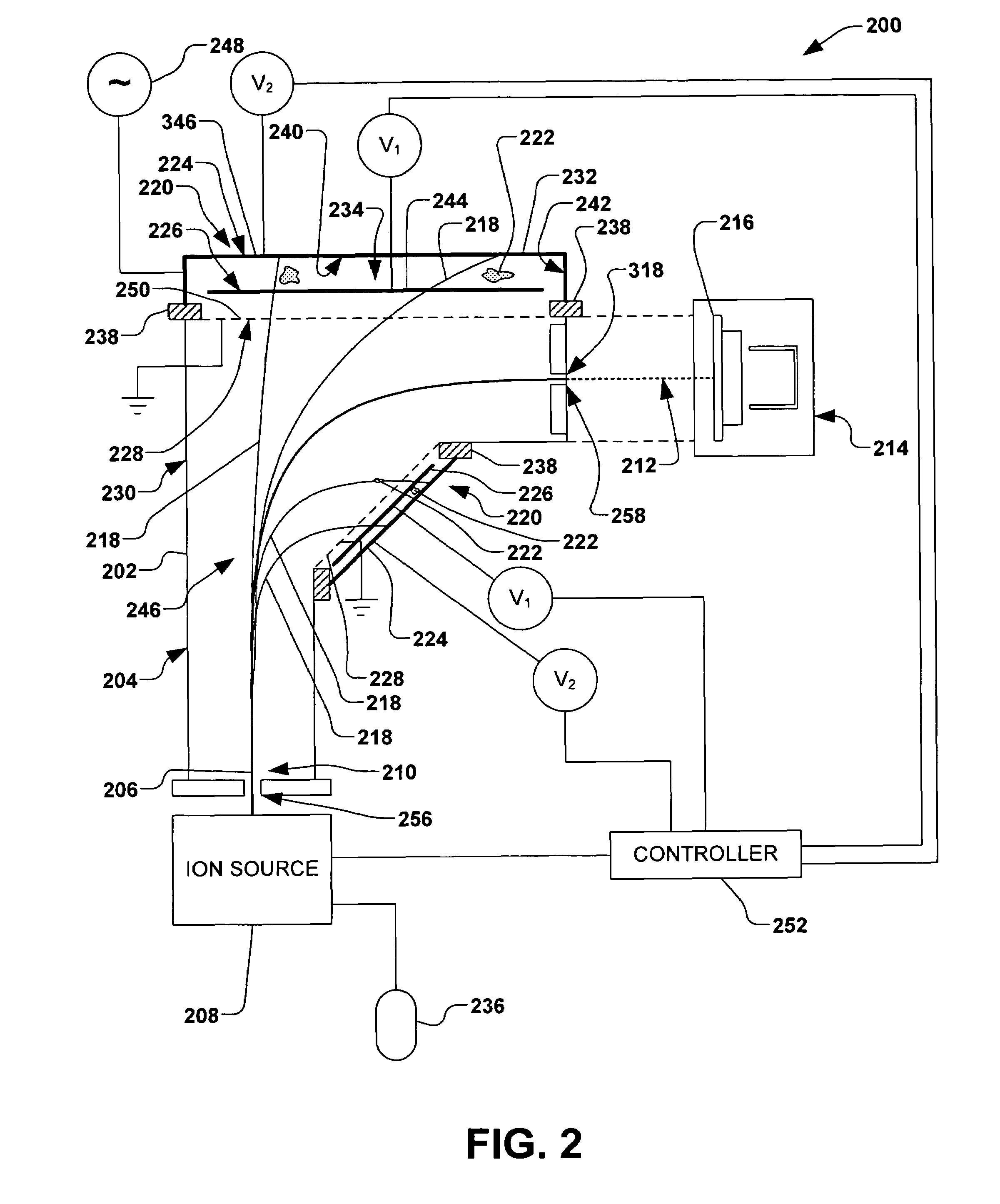 Charged beam dump and particle attractor