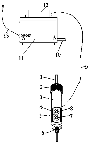 Soldering tin propelling and sucking multi-purpose device based on single chip microcomputer