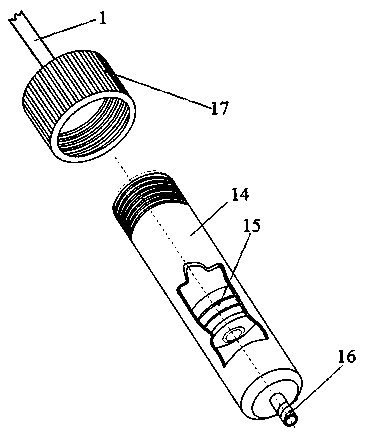 Soldering tin propelling and sucking multi-purpose device based on single chip microcomputer