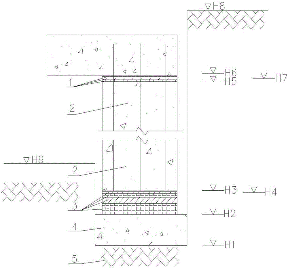 Secondary precise leveling device and method of underground space prefabricated member