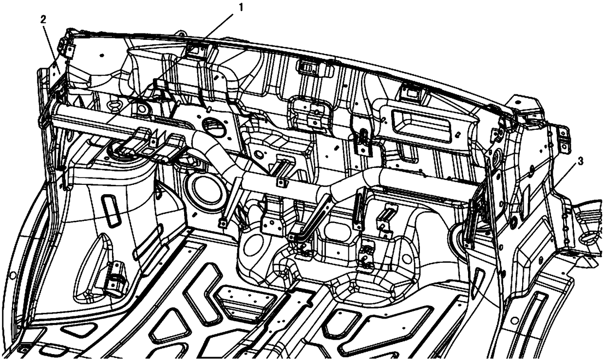 Dashboard beam mounting kit