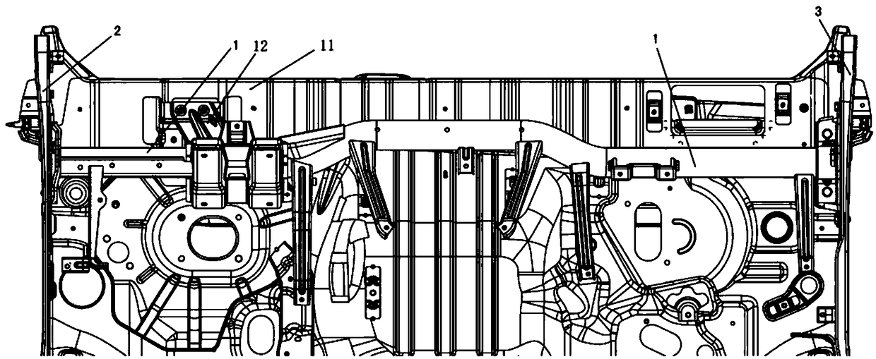 Dashboard beam mounting kit