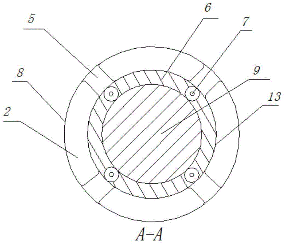 A rocket ramjet combination engine with ring ejection structure