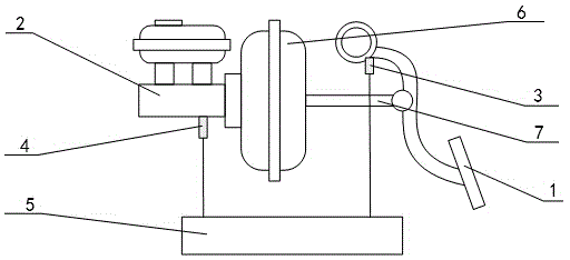 Brake pedal stroke calculation device and brake pedal stroke calculation method