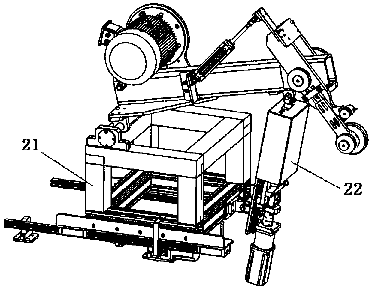 Ball shell workpiece polishing grinding machine