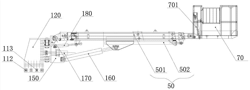 Two-arm and two-basket steel arch mounting machine and steel arch construction method used for tunnel