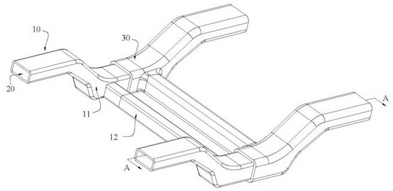 Bogie frame and bogie