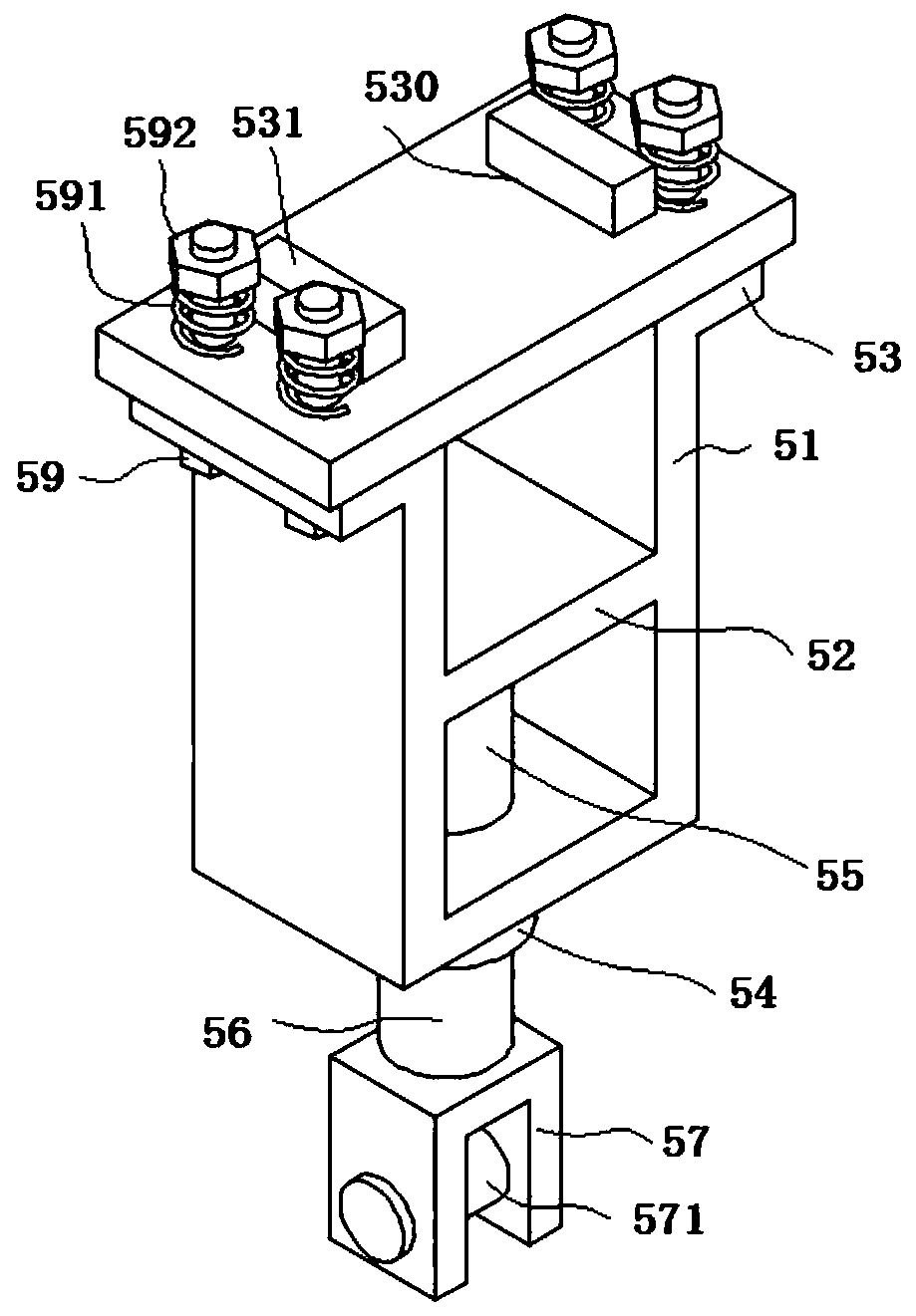 Solar cell panel mounting bracket mounted on outer wall