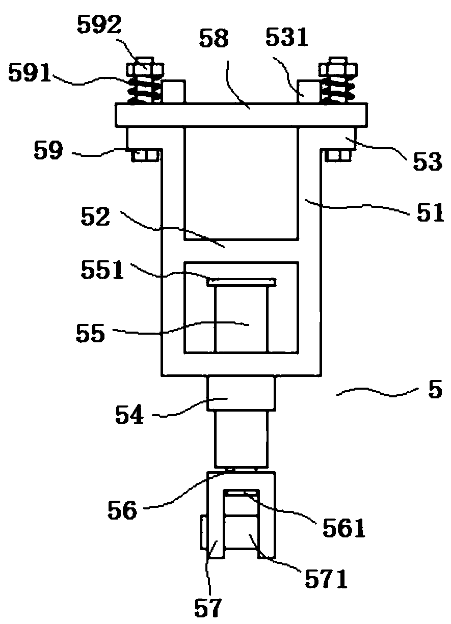 Solar cell panel mounting bracket mounted on outer wall