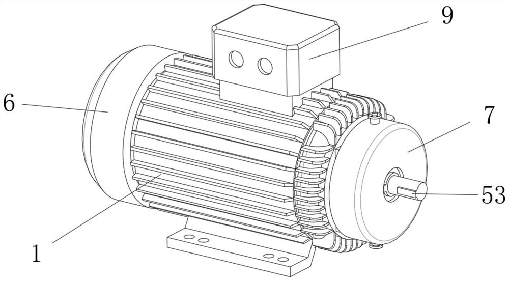 Environment-friendly energy-saving motor