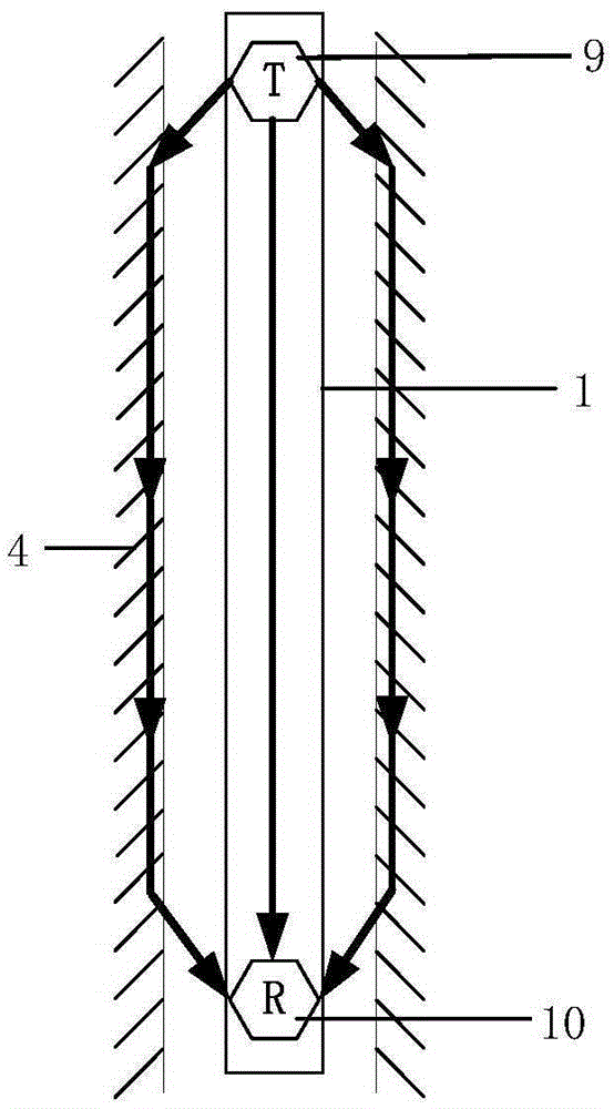 Acoustic logging-while-drilling transmitting unit and device thereof