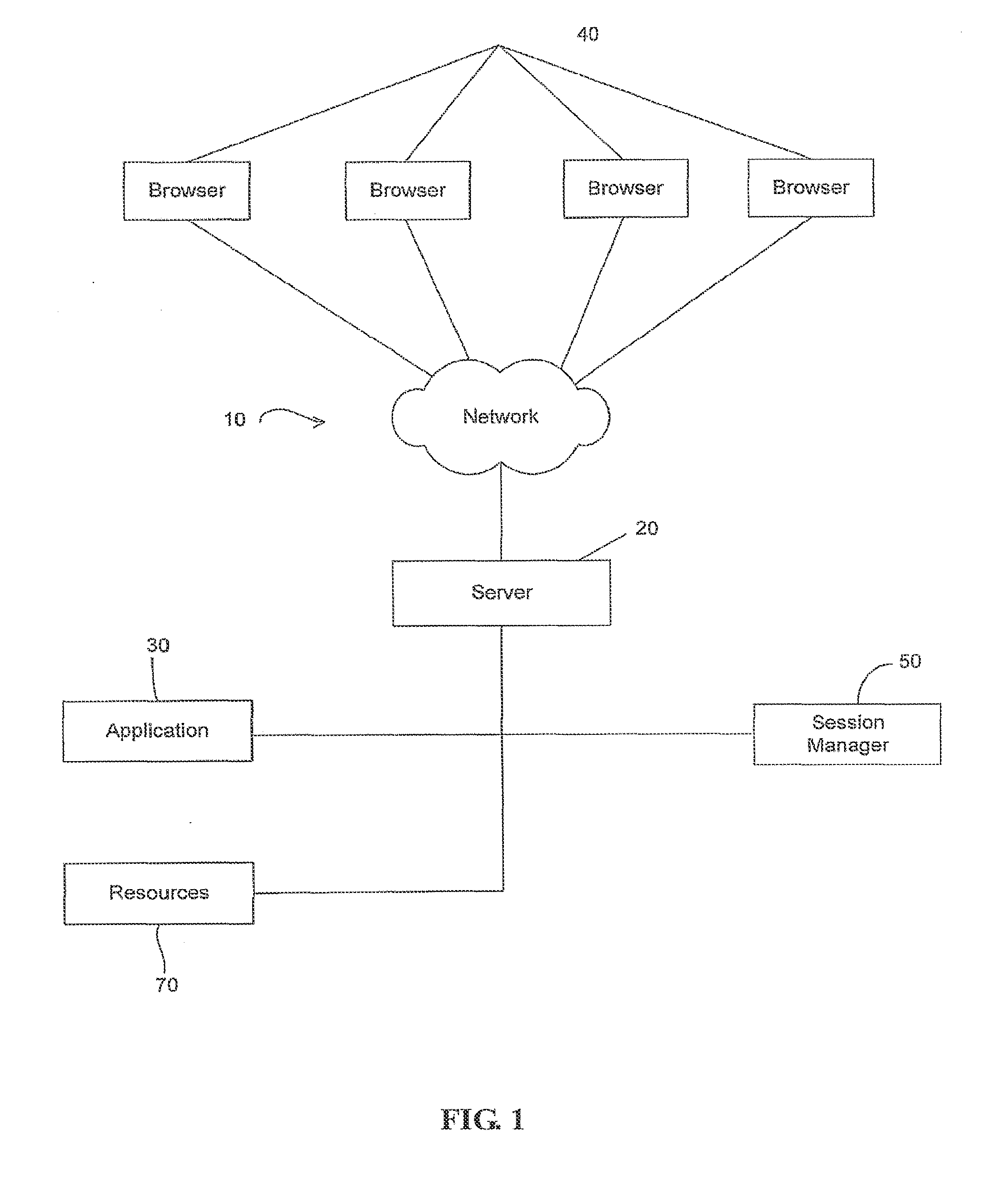 Preserving state information client-server system networked via a stateless protocol