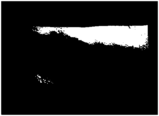 Nanometer material-modified rubber-gel electrolyte film and preparation method and application