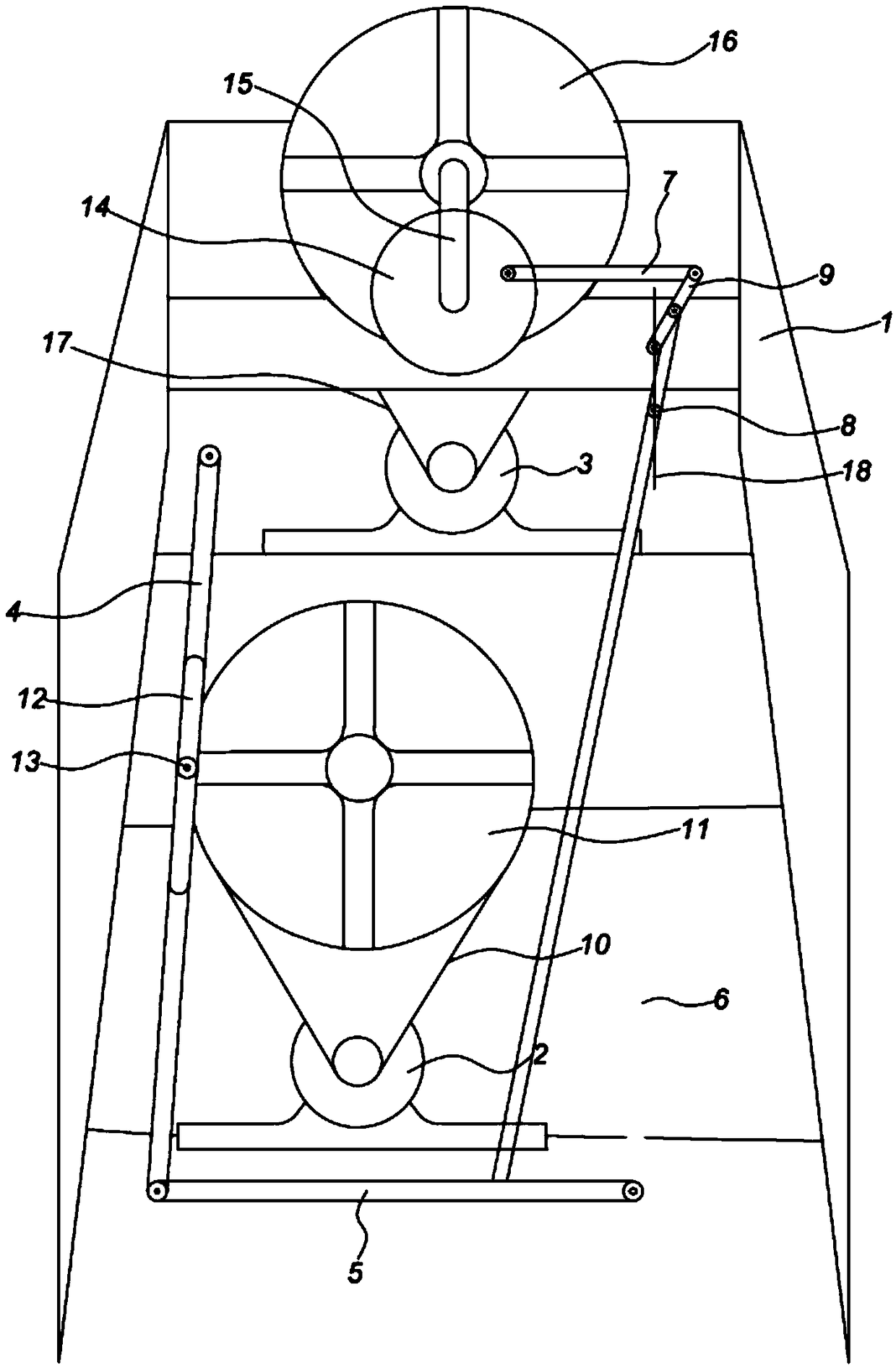 Lever power generation device