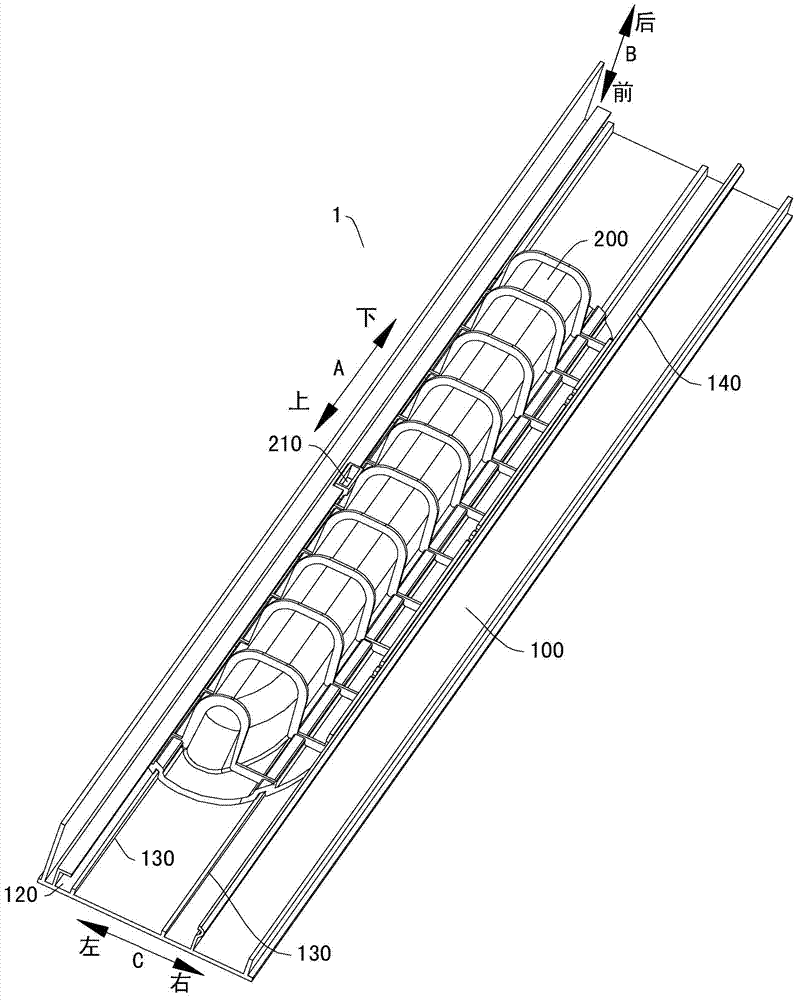 Door column assembly and refrigerator with same