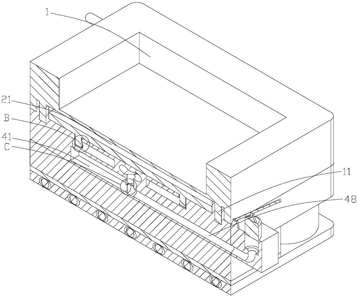 Machine tool assisted mobile device for numerically-controlled machine tool