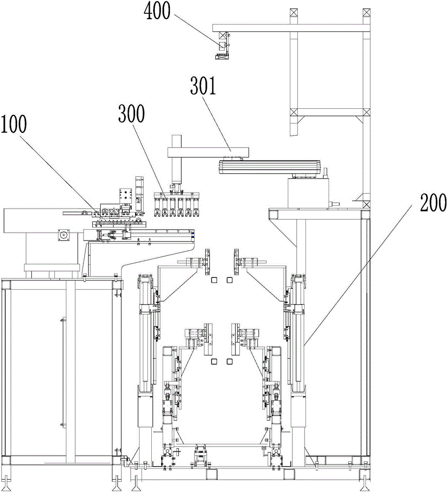 Online automatic U pipe inserting system