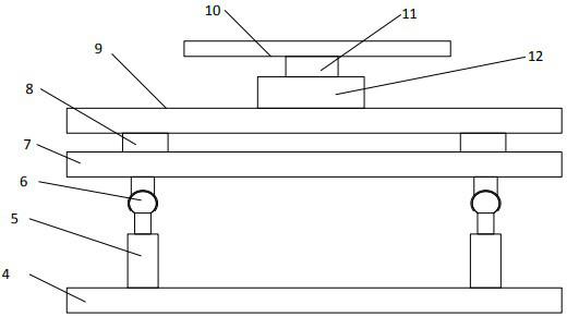 Two-pole deflection magnet borrowing magnetic measurement method