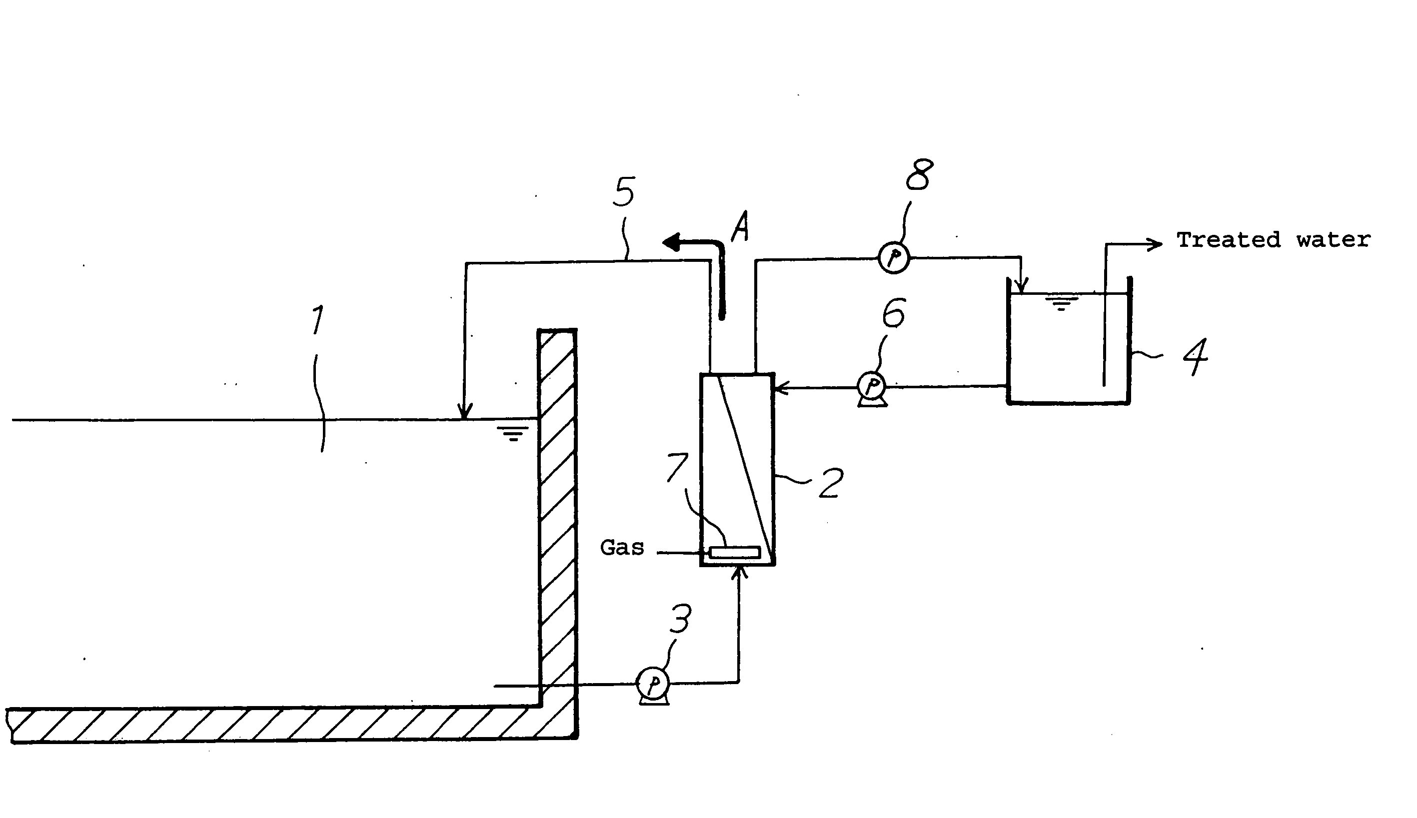 Method for cleaning separation membrane